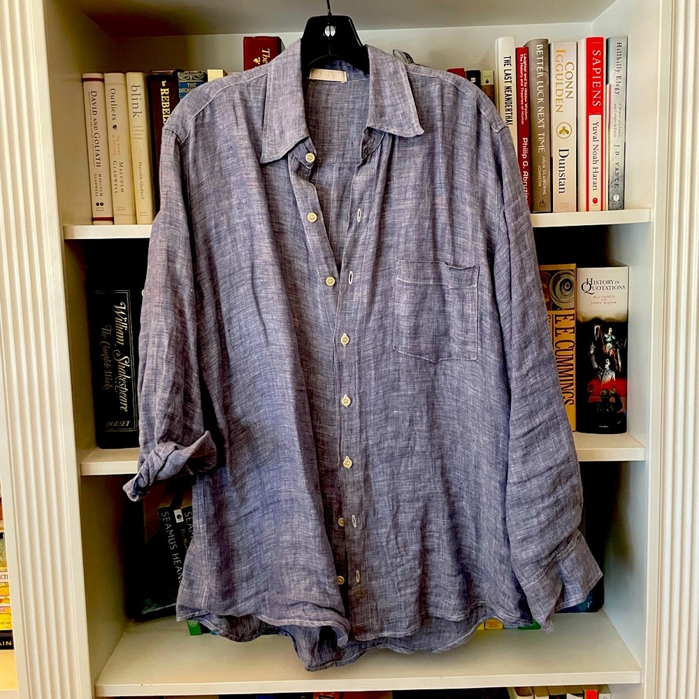 CP Shades Women’s Oversized Chambray LS Shirt